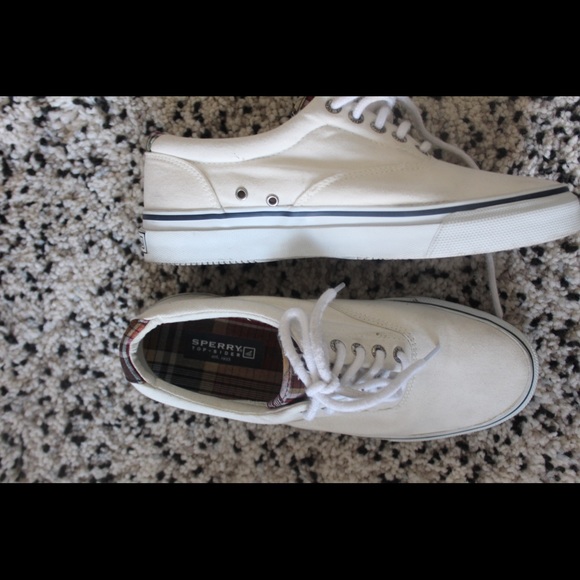 SPERRY Top-Spider White Sneaker / 8 1/2 - Picture 6 of 10